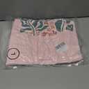 Boho Oversized Shirt Women Vintage Floral Shirts Daisy Flower Tshirt Wildflower Graphic Tees Casual Loose Tops (Pink, L)