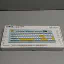 Tri-Mode Wireless Keyboard, BT/2.4G/Wired, Silent Membrane, RGB Backlit, Display Screen & Multimedia Knob, 94 Keys PBT Keycaps for PC Home Gaming Office Use