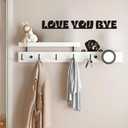 2 x Love You Bye Wood Signs Wall Decor 43",Home Decor with Dogs Cute Signs,Modern Entryway Hallway Wall Boho Art Decorations Express Love and Warm Family Door Decor Sign (Dog)