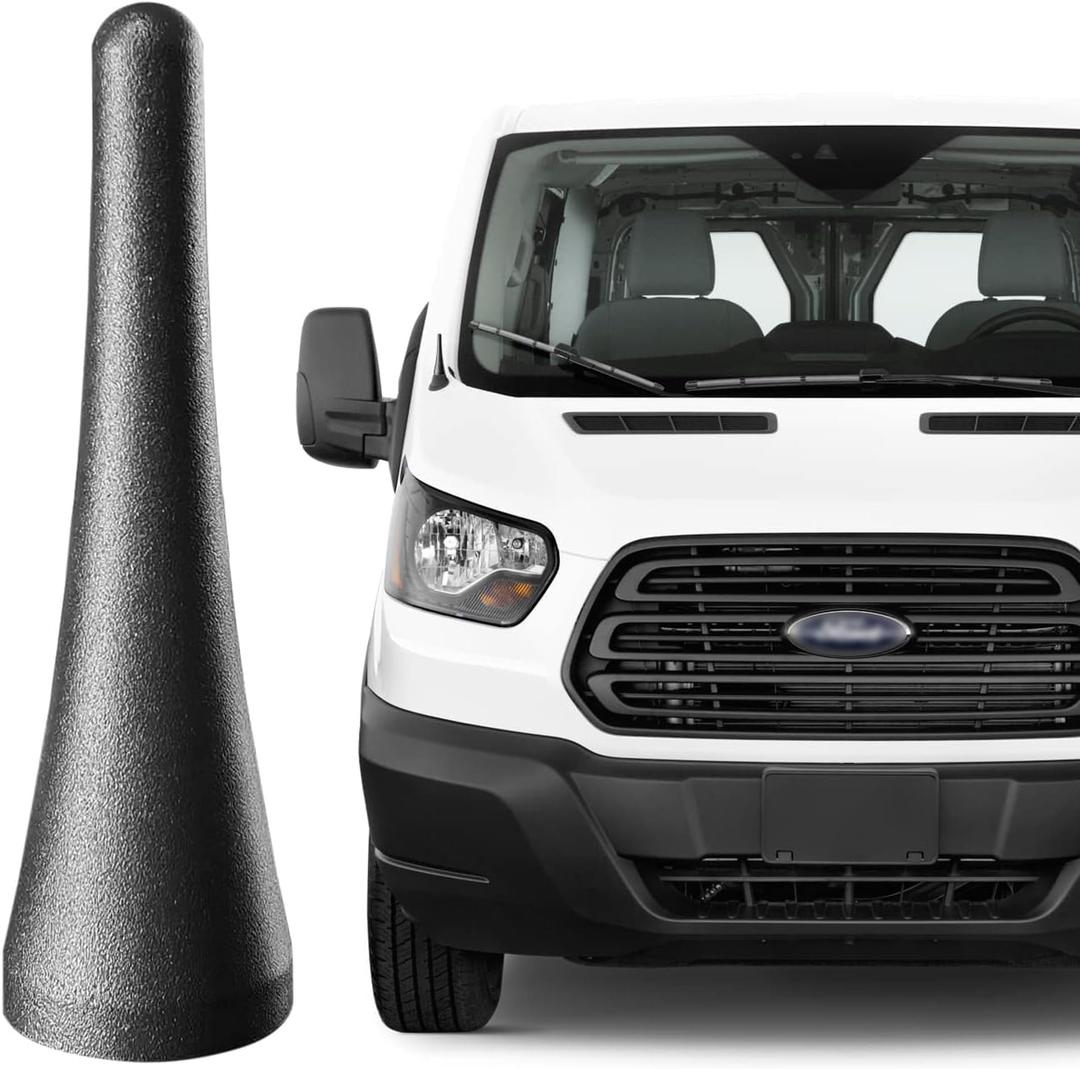 3.8 Inch Aluminum Antenna for Ford Transit (2013-2025), Antenna Replacement for Ford Transit 150 250 (2013-2025)