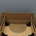 AmazerBath 7 Inches Bamboo Toilet Stool Squat for Adult, Foldable Squatting Potty Stools for Bathroom, 0.79" Thickness Poop Stool with Non-Slip Strip, Space-Saving, No Assembly Required, Natural Color