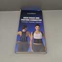LuxuMach Posture Corrector for Women and Men, Back Brace with Full Back Support, Adjustable Shoulder Straightener for Upper & Lower Back Pain Relief, Scoliosis, Hunchback (Small, Pink)
