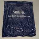 Men's Incontinence Underwear, Leak Proof Washable Reusable Cotton Boxer Brief, Heavy Flow Bladder Leak 3 Pack (Black, Medium)