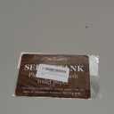 Septic Tank Adhesive Sign - Stylish Walnut Effect, Plaque for Toilet, Bathroom, W.C, Septic Tank