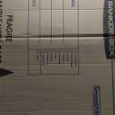 2 Pcs Card Show Display Case Trade Show Display Case Sport Aluminum Glass Table Top Portable Box with Clear Acrylic Showcase with Lock for Jewelry Craft Collect (34 x 22 x 3 Inch, Silver)