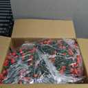 23 Inch Artificial Rose Topiary Balls Tree, UV Resistant Faux Boxwood Trees with Ground Spike, Perfect for Indoor & Outdoor Garden, Porch, Front Door, and Home Dcor, Set of 2