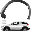 Rear Left Driver Side Fender Flares Wheel Opening Molding Trim Compatible with Mazda CX-9 2016-2023#OEM TK48-51-W60H, TK4851W60H, TK48-51-W60F, TK4851W60F Rear Right Wheel Arch Molding