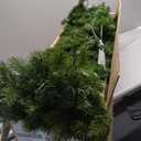 6FT Pre-Lit Hinged Artificial Christmas Tree w/ 648 Tips & 270 Multicolor Lights