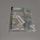 Compatible with iPhone 17 Pro Max Case Cute Pressed Dried Real Flowers Design Women Girly Shockproof Gliter Bling Floral Clear Phone Cover for iPhone 17 Pro Max (White Flower)