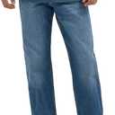 Wrangler Men's Free to Stretch Relaxed Fit Jeans, 38W x 32L  