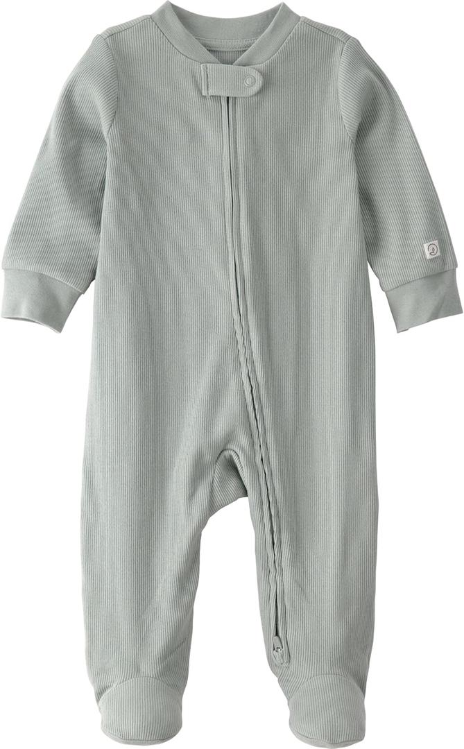 Little Planet by Carter's Unisex-baby Sleep and Play Made With Organic Cotton (Newborn, Meadow Green)