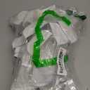 PATIKIL 3inch Cow Bells for Football Games, 24pcs Cowbells for Sporting Events Bulk Loud Noise Makers Metal Cow Bell with Handle for Cheering Competition Marathon Wedding DIY Paint, White