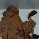 Avidlove Women Sexy Lingerie Set 2 Piece Sheer Kimono Robe with Lace Teddy Lingerie Bodysuit (Brown), XL