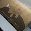 VIVOHOME Heavy Duty 880 Lbs Capacity Mesh Steel Garden Cart Folding Utility Wagon with Removable Sides and 4.10/3.50-4" Wheels 10 inch Tire (Grey) (Large, Gray)