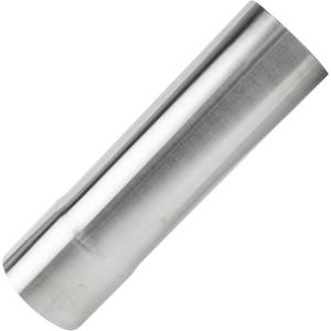 2.5 Exhaust Pipe, Flared End T304 Stainless Steel Straight Tubing, Polished Universal Connector Adapter 2.5 Inch ID to OD 2 1/2" ss Ailpipe 6" Length,Car Motorbike Truck Exhaust System