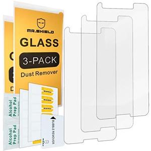 Mr.Shield [3-PACK] Designed For Google (Pixel 3) [Upgrade Fit for Senser And Camera] [Tempered Glass] Screen Protector with Lifetime Replacement