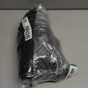 MUSHARE Women's One Shoulder Sleeveless Bodycon Mermaid high Split Cocktail Long Formal Dress Black,L