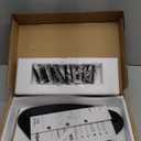 Hemudu 2 Pack Computer Monitor Riser | Triangle Save Space Desktop Corner Stand for Computer Monitor & Laptop Black HD01B-203