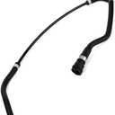 Engine Upper Radiator Coolant Expansion Tank Hose Fit for BMW 2008-2013 128i, 2006-2011 323i, 2006 325i, 325xi, 2007-2013 328i, OE # 17127618510 17127565093