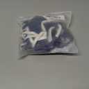 ZAFUL Women's Sexy Cutout Bikini Thong Bikini Set Tie Back Two Piece Swimsuit Bathing Suit (2-blue&white)