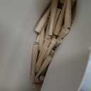 Wesiti 100 Pcs Mini Baseball Bat 2 Inch Unfinished Wooden Unpainted Small Baseball Bats Miniature for Painting Keychain Action Figures DIY Craft Projects Ball Sports Party Favors