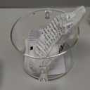 Clear Glass Simmer Pot for Stove Potpourri Cooking Saucepan with Cover Cookware Set Heat-Resistant Stovetop Pot And Pan with Lid, Soup, Milk, Baby Food,Fruit and Spices 1.5L/ 50 FL OZ (1.6 Quarts)