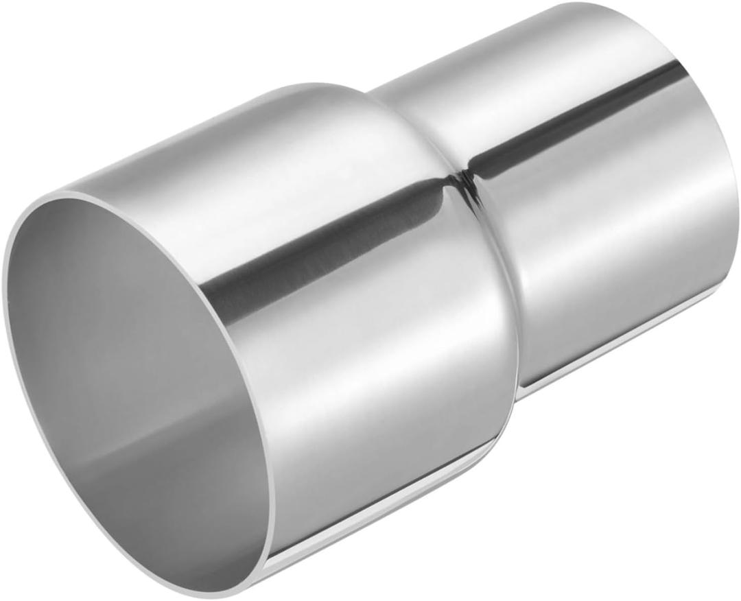 EVIL ENERGY Exhaust Adapter Reducer ID 2 Inch to ID 2.5 Inch, Pipe Connector 304 Stainless Steel Exhaust Coupler 2" ID to 2 1/2" ID