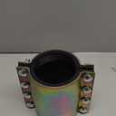 Water Pipe Repair Clamp for 4 Inch Leak Sealer Pipe, Emergency Pipe Repair Kit, Plumbing Leak Fix Tool for PE/PVC/Steel/Iron Pipes