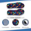 2 x Insoles for Airtag Hidden Holder Protective Insoles for Kids Track Your Steps and Shoes Design Comfort & Discreet Footwear (135-150mm Kid 6.5-Kid 8) (Gray)