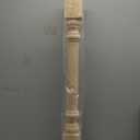 Ekena Millwork COL03X03X35TRRW Traditional Cabinet Column (Top Block: 6 1/8", Bottom Block: 7 1/8"), 3 3/4"W x 3 3/4"D x 35 1/2"H, Rubberwood