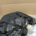 Universal Deluxe Kayak Seat Cushion with Storage Bag for Kayak,Padded Boat,SUP,Canoe,Fishing Boat,Seats with 4 Adjustable Straps (Thicken 2 Pack Black)