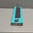 Logitech MK270 Wireless Keyboard and Mouse Combo for Windows, 2.4 GHz, 8 Multimedia Keys, PC, Laptop, Wireless Keyboard Compact Mouse Combo - Black (1 Pack)