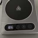 Maestri House Coffee Mug Warmer with 4 Temp Settings & 1-12 Hour Timer, Auto Shut Off for Desk, Smart Electric Beverage Warmer, Candle Melter for Home and Office, ETL Listed (Silver)