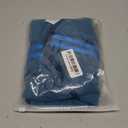 Queenmore Medium Dog Sweaters, Soft Fleece Vest Pullover Dog Jacket with Leash Hole, Warm Winter Dog Clothes Cold Weather Doggy Dachshund Sweater for Medium Dogs Cats Boy or Girl (Peacock-Blue,M)