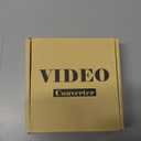 GINGIN AV to HDMI Converter, AV to HDMI Adapter Support 720p/1080p for PS1/PS2/PS3/Xbox 360/WII/N64/SNES/STB/VHS/VCR/Blue-Ray DVD Players