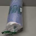 Neck Roll Cervical Pillow for Neck Pain Relief - Memory Foam Neck Pillow for Bed, Round Neck Pillows for Sleeping, 15.7 * 6 * 6inch (Blue-White)