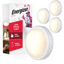 Energizer LED Tap, 4 Pack, Push, Battery Operated, Touch, Stick On Lights, Wireless, Puck, Under Cabinet Lighting, Perfect for Closets, Kitchen and More, 48958-P1