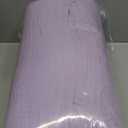 EMME Cotton Muslin Blanket King Size - Soft, Breathable Layering Blanket, 108"x90", Lightweight Gauze, All Season, 
Lavender