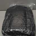 MATBEBY Full Size Mattress Pad - Cooling Breathable Mattress Topper, Quilted Fitted Mattress Protector, Pillow Top Mattress Cover with 8-21" Deep Pocket, Soft, Machine Washable, Black, 54x75 Inches