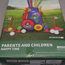 SUPER JOY Toddler Golf Set, Kids Golf Cart with 4 Clubs & 8 Balls, Indoor Outdoor Golf Toys for Boys Girls, Mini Golf Gifts for Baby 3-5 Years Old