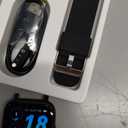 Smart Watch for Men Women SmartWatch 1.83" for iPhone Samsung Android Phone Compatible, Fitness Tracker Watch with Pedometer, Heart Rate/Sleep Monitor, Blood Oxygen, IP68 Waterproof (Black)