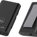 MoerDuo Auracast Audio Transceiver  2-in-1 Wireless Transmit & Receive Adapter with Line-in/Out, USB Audio, Built-in Mic  Low Latency, Multi-Device Broadcast, 22H Battery Life (1 Piece Set)