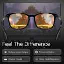 livho Gaming Blue Light Blocking Glasses for Better Sleep, Premium Night Driving, Computer Blockers for Man & Woman