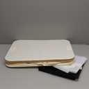 efluky Laundry Hamper with Lid, Double Laundry Hamper with 2 Removable Bags, 2 Section Laundry Basket with Bamboo Handles for Bathroom, Bedroom & Laundry Room, 140L (36.9 Gallon) Beige