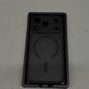 CANSHN Magnetic Compatible with iPhone 17 Pro Case, Upgraded [Full Camera Protection] [Compatible with Magsafe] [Translucent Matte] Shockproof Protective Phone Cover 6.3 Inch - Black