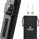 ETENWOLF P200 Electric Ball Pump 2000mAh Sports Air Pump with Digital Pressure Gauge for Basketball Soccer Volleyball (Black)