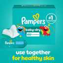 Pampers Diapers - Baby Dry - Size 1, 44 Count, Absorbent Disposable Infant Diaper (Packaging May Vary)