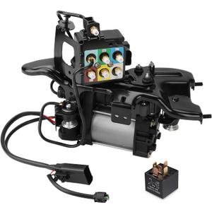 Air Suspension Compressor Pump Replacment for Jeep Grand Cherokee 2011-2020
Air Ride Pump with Valve Block/Relay/Bracket Replace 68204730AI 68041137AD 68204730AC 68041137AF