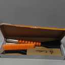 EcoNour 27" Aluminum Ice Scrapers for Car Windshield | Car Snow Scraper Window and Snow Brush with Ergonomic Foam Grip Winter Accessories (Orange)