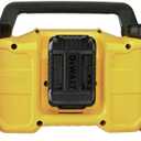 DEWALT 12V/20V MAX Portable Bluetooth Radio, Cordless, 100 ft Range, 3.5 Subwoofers, Jobsite (DCR028B)